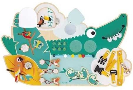 Busy Board Croco Tropik - Janod
